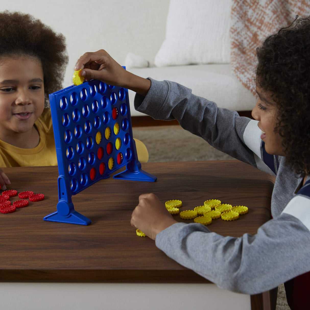 Hasbro Gaming Connect 4 Classic Grid,4 in a Row Game,Strategy Board Games for Kids,2 Player .for Family and Kids,Ages 6 and Up Hasbro Gaming