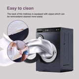 KOPEECHO Queen Mattress, 10 Inch Gel Memory Foam Mattresses, Medium Firm for Cool Sleeping, Pressure Relief, Easily Replaceable,CertiPUR-US Certified Colchón in a Box KOPEECHO