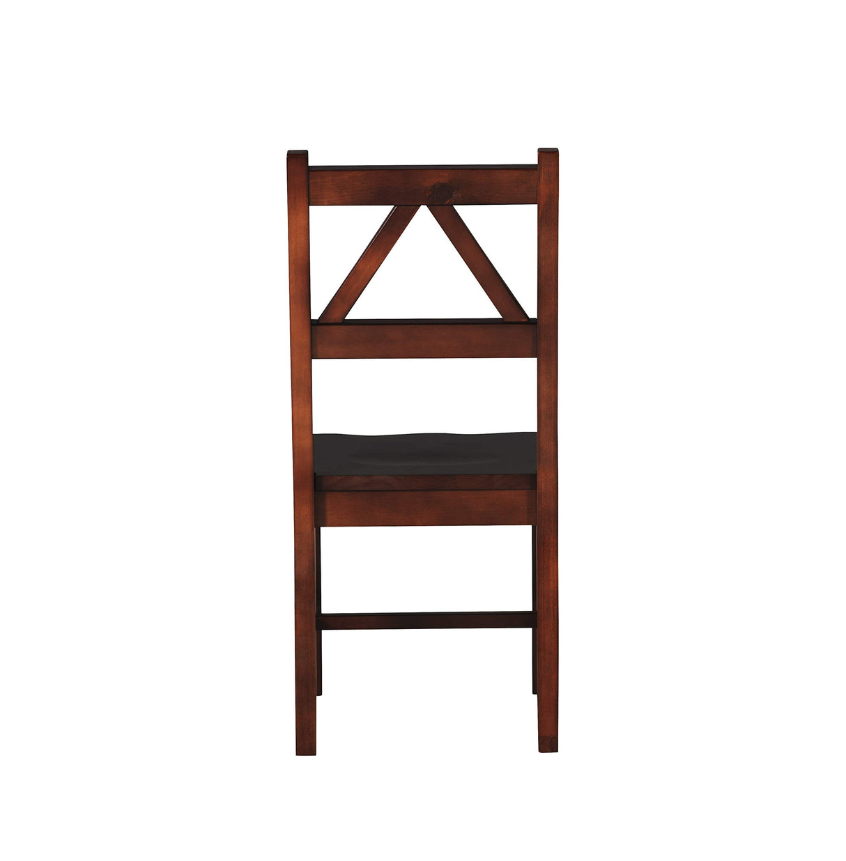 Linon Home Decor Titian Chair, Antique Tobacco Finish, 17.32"w x 21.54"d x 37.56"h Linon