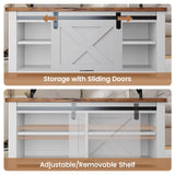 SEDETA 31.5" Lift Top Coffee Table with Storage, Square Coffee Table for Living Room, Farmhouse Coffee Table with Large Hidden Storage Compartment and Adjustable Shelves, White SEDETA