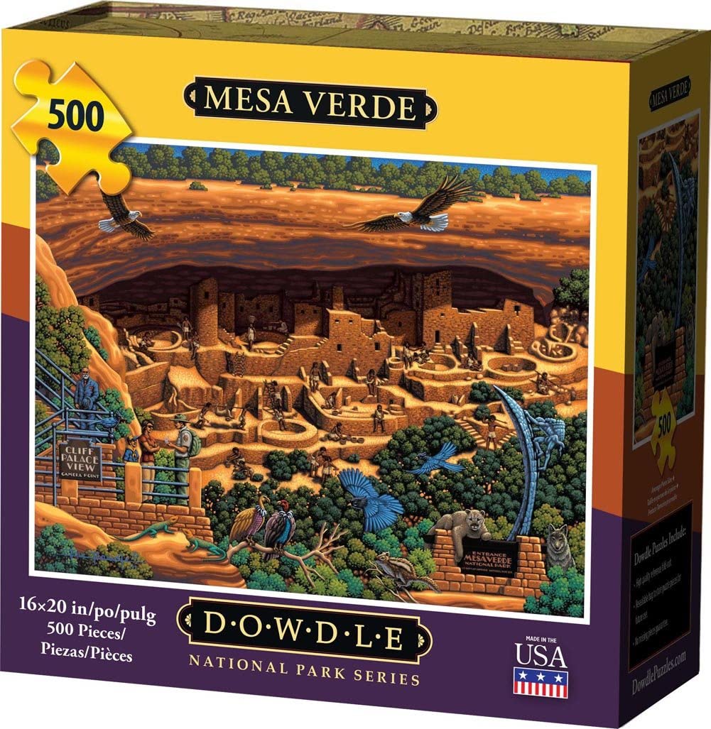 Dowdle Jigsaw Puzzle - Mesa Verde National Park - 500 Piece D·O·W·D·L·E