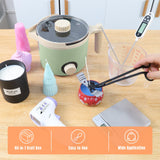 TOAUTO Candle Making Kit with Electronic 3Lbs Melting Pot, Pro DIY Candle Making Supplies Including Heat Gun, Digital Thermometer, Digital Scale, Wick Trimmer for Adults Candle Craft Project TOAUTO