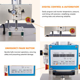 Auto Heat Press Machine, Commercial Heat Transfer Machine, 16x24 inch Dual Platen T Shirt Press Machine, Heat Transfer Printer for Fabric, Ceramic (Pneumatic Dual Platen with Infrared Positioning) CTOSPOATO