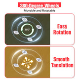 Puzzle Board with Drawers and Cover Rotatable 360-Degree Wheels 1000 Pieces Lightweight Portable Wooden Puzzle Table for Adults Kids 30'' x 22'' PETAZA