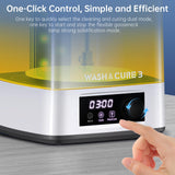 ANYCUBIC Wash and Cure Machine 3.0, 2 in 1 UV Washing and Curing Station for ANYCUBIC Photon Mono 2 Mars Series LCD/DLP/SLA 3D Printer Models, with Twistable Gooseneck Light ANYCUBIC