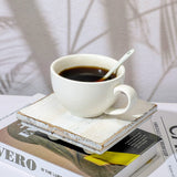 Thyle Set of 3 Wooden Risers for Display Wood Pedestal Stand Square Wood Tiered Display Stand Washed White Wood Display Riser Wood Risers for Decor Rustic Farmhouse Riser for Home Kitchen Tiered Tray Thyle