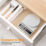 Digital Kitchen Scale 22lb/10kg Capacity, Stainless Steel Food Scale with oz/g Units | Replaceable Battery Power | Ideal for Meal Prep, Cooking, Baking Partyreal