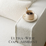 Zelimon Loveseat, 61” Spacious Deep Seat Sofa for Living Room/Bedroom/Office/Apartment, Sofa Bed for Small Spaces, Detachable Futon Couch Cover, Easy to Install, Beige Teddy Fleece Zelimon