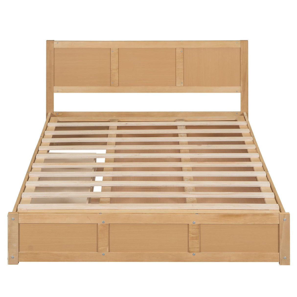 Queen Size Lift Up Storage Bed Frame with Headboard and Drawers by Harper & Bright Designs Harper & Bright Designs