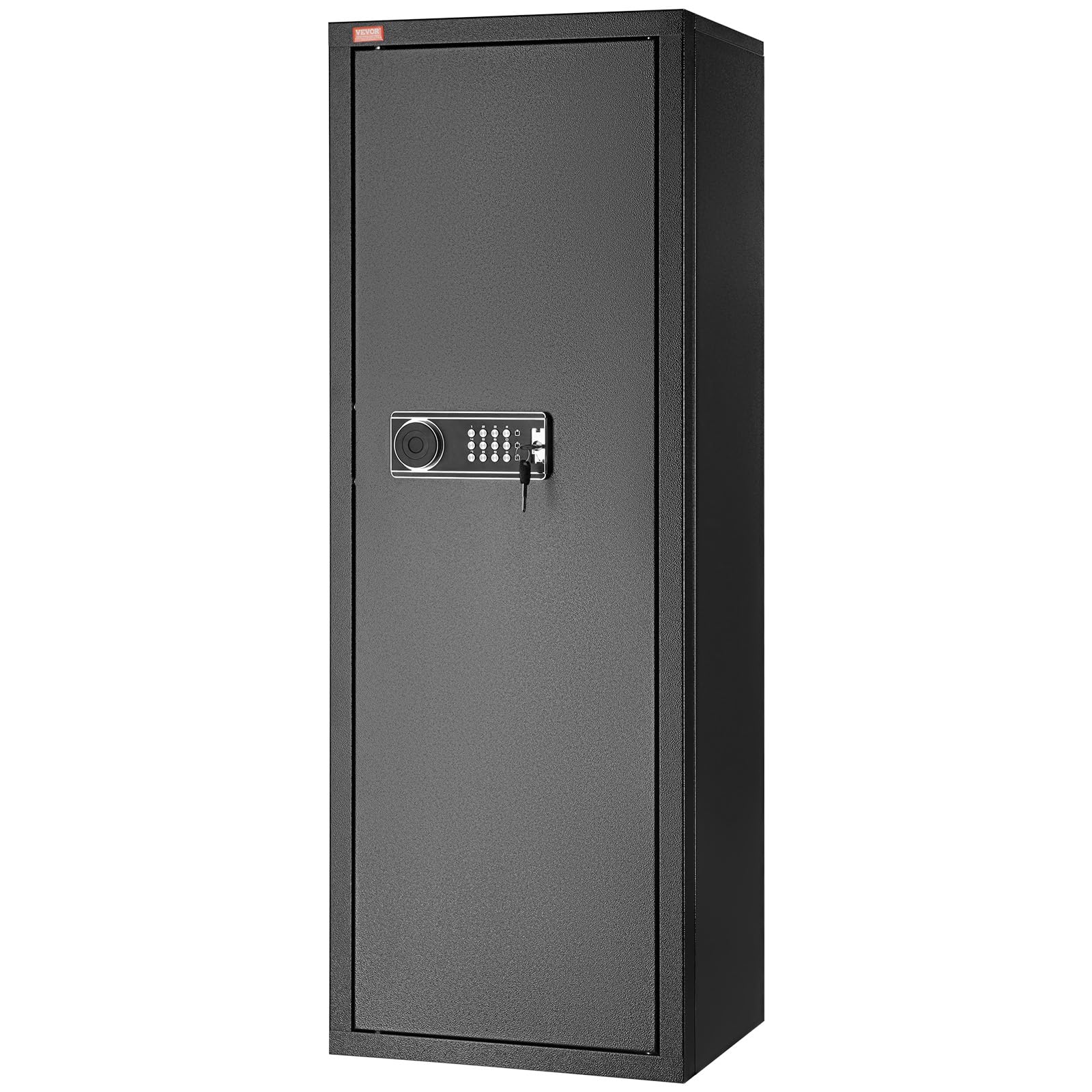 VEVOR 10-12 Rifles Gun Safe, Rifle Safe with Lock & Digital Keypad, Quick Access Tall Gun Storage Cabinet with Removable Shelf, Rifle Cabinet for Home Rifle and Shotguns - WoodArtSupply