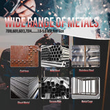 250A 110/220V Stick Welder,ARC/Lift TIG Welding Machine with Synergic Control,IGBT Inverter,Hot Start,Arc Force and Anti-Stick S7