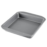 Farberware Nonstick Bakeware Nonstick Baking Pan / Nonstick Cake Pan, Square - 9 Inch, Gray Farberware