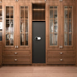 Dawmilon 10-12 Gun Safe - Gun Cabinets for Rifles and Shotguns, Large Rifle Safe for Home - Quick Access Gun Safe with Adjustable Shelves Dawmilon