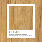 Natura Onecoat 2 Component Wood Stain Oil, 140 mL (4.73 fl oz), Clear, Easy to Apply, Very Low Odor, Linseed Oil, Interior Furniture & Flooring, Dries Fast, VOC/Solvent Free, Durable Hardwax Oil Natura Onecoat