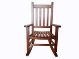 Rocking Rocker - K086NT Durable Natural Child’s Wood Porch Rocker/Outdoor Rocking Chair - Indoor or Outdoor - Suitable for 4-8 Years Old Rockingrocker