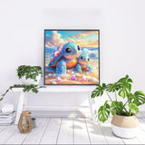 Possoco Sea Turtle Diamond Art Kits for Adults Beginner, Beach Cute Turtles 5D Diamond Painting Kits for Adults, DIY Round Full Drill Gem Art Painting and Crafts for Gift Home Wall Decor 14x14 Inch Possoco