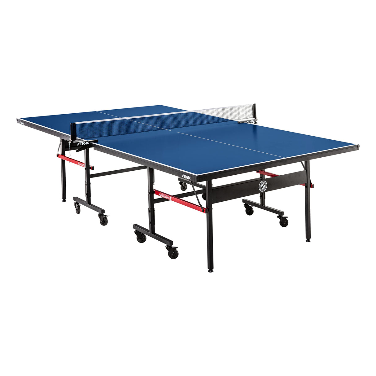 STIGA Advantage Series Ping Pong Tables - 13, 15, 19, and 25mm Tabletops - Quickplay 10 Minute Assembly - Playback Mode - Recreational to Tournament Level STIGA