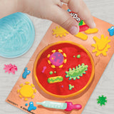Play-Doh Light & Look Microscope for Kids, Electronic Preschool Toys for Girls & Boys, 9 Accessories & 5 Colors, Back to School Gifts, Ages 3+ Play-Doh