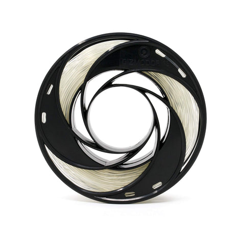 Gizmo Dorks Nylon Filament for 3D Printers 3mm (2.85mm) 200g, Natural Clear Gizmo Dorks