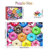 500 Pieces Jigsaw Puzzles Donuts for Adults and Teens and Kids Family Happy Gift Idea New fishwisdom