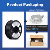 R QIDI TECHNOLOGY ABS Filament 1.75mm, 3D Printer Filament ABS Rapido 1kg Spool (2.2lbs), Suitable for Hyper Speed Printing, 3D Printing Filament Fit Most FDM 3D Printers, Highly Resistant, Black R QIDI TECHNOLOGY