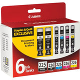 Canon PGI-225/CLI-226 6 Color Value Pack Canon