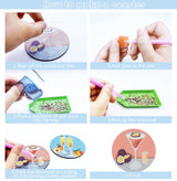 6 Pcs Diamond Painting Coasters Kits with Holder,Cocktail Diamond Art Coasters Set for Drinks Coffee Table, Gem Painting kit for Beginners Adults DIY Art Craft Gifts Home Decors (Cocktail) Bulerrylulu