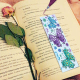 Bskifnn 2Pack Diamond and Painting Bookmarks DIY Bookmarks with Tassel Great Gifts for Christmas, Thanksgiving, New Year, Birthday Bskifnn