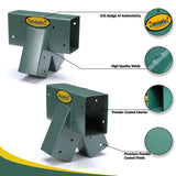 Easy 1-2-3 90° A-Frame Swing Set Bracket Heavy Duty for Ez, Simple Install - DIY Swing Set Parts Eastern Jungle Gym