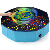 Silipull Acrylic Paint Pouring Splash Guard Pour Painting Supplies Fluid Art Tools for DIY Art Crafts Projects 31.5 x 7.87 Inch Silipull