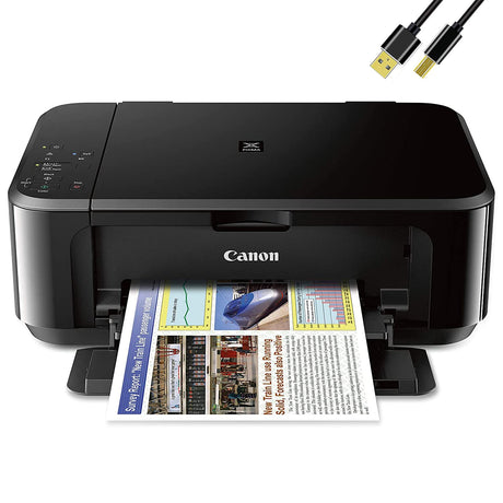 Pixma MG362Series Wireless All-in-One Color Inkjet Printer, Scanner, fax, Copy, with Bools USB Printer Cable Bools