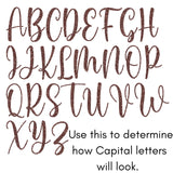 3 Inch Tall Custom Word Scroll Script Cursive Font Cat Unfinished MDF Wood for Names, Initials, Craft, Kid's Room, Sign, Plaque (3") NEXTCraft