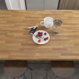 CRE8TIVE Wide 24"x354" Brown Butcher Block Contact Paper for Countertops Waterproof Self Adhesive Wood Peel and Stick Wallpaper Shiplap Wood Panel Look Removable Wallpaper for Bedroom Bathroom Walls CRE8TIVE