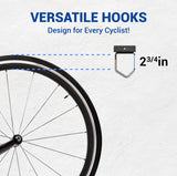 Yes4All Freestanding Bike Storage Rack, 300 Lbs 5 Levels Sturdy Steel Vertical Bike Rack, Bike Racks for Home and Garage Organizer, Indoor/Outdoor Bike Storage Rack Yes4All