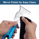 KEZERS 13-In-1 Painter’s Tool, Stainless Steel Putty Knife Scraper, Paint Scraper Tool for Painting & Wood with Metal Hammer End, Multi-Use Drywall Paint Stripper Tool for Scraping Paint & Caulk KEZERS