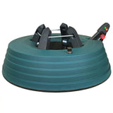 Leejec Christmas Tree Stand with Water Reservoir, Fast Clamped 6 Ft Real Tree with 5.1" Diameter, Water Level Indicator Equipped, No Assembly Required Leejec