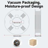 WEEDO PLA Filament 1.75mm Bundle for 3D Printer, 4 Rolls of 200g Bright Green/Orange/Gemstone Blue/Pink 3D Printer Filament, Dimensional Accuracy ±0.02mm, Clog-Free, Smoothly Feeding, Tangle-Free WEEDO