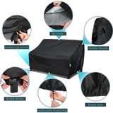 VARIETYFACE Patio Furniture Covers Waterproof,79Wx37Dx35H inches,3-Seater Outdoor Sofa Covers Sunproof,Durable Lawn Furniture Covers, Black VARIETYFACE