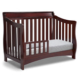 Delta Children Bentley S Series 4-in-1 Convertible Baby Crib, Black Cherry Espresso Delta Children