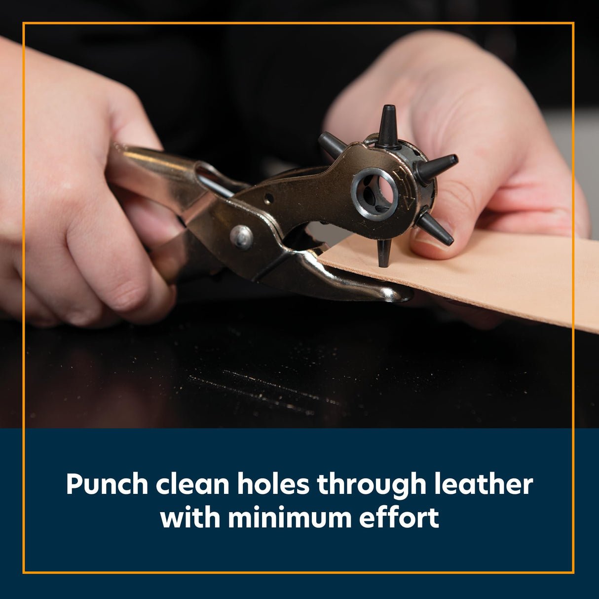 Weaver Leather German Made Revolving Punch , Steel Weaver Leather