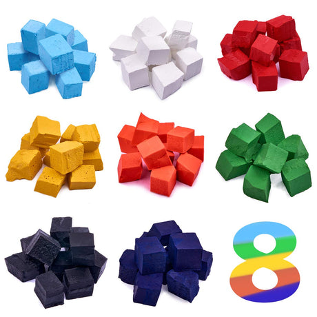 Candle Dyes for Making - Wax Dye 8 Colors - Flakes for Making Supplies Kit - Concentrated Wax Dyes for Candle Shop Candle Shop