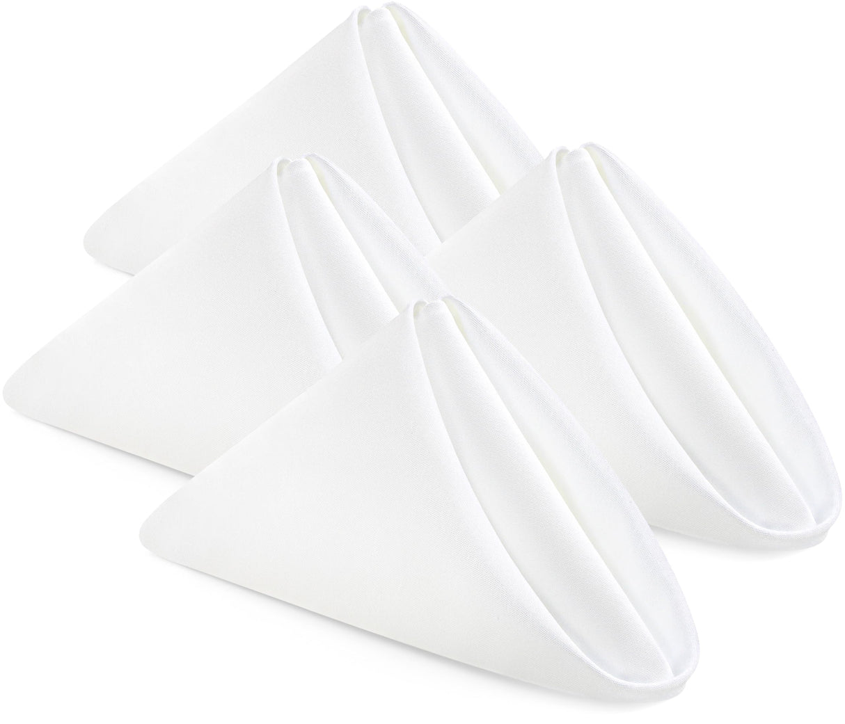 Utopia Home [24 Pack, White] Cloth Napkins 17x17 Inches, 100% Polyester Dinner Napkins with Hemmed Edges, Washable Napkins Ideal for Parties, Weddings and Dinners Utopia Home