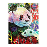 Anatolian Puzzle - Rainbow Panda - 1000 Piece Jigsaw Puzzle #1099, Multicolor Anatolian