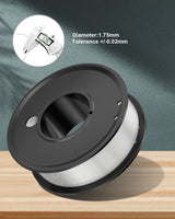 Haosegd 3D Printer Filament PLA Glow in The Dark 1.75mm 3-D Printing Materials 3 Colors Bundle Print Filiment 1.75 mm Green Blue Purple Fillament Accuracy ±0.05mm Spool Vacuum Packaging 250G X 3 Haosegd