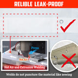 BenefitUSA 10x20' Waterproof Upgraded Carport Replacement Canopy Only Garage Top Cover Tent Shelter Tarp with Ball Bungee Cords,Frame is not Included BenefitUSA