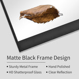 MYTHFUL 40x28 Inch Rectangle Bathroom Vanity Mirror for Wall Mounted Over Sink Farmhouse Rustic Matte Black Frame Barn Door Mirrors Foyer Entryway Decor MYTHFUL