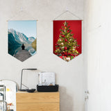 12Pcs Sublimation Garden Flags Blank Banners 12X18in Polyester Flags for Heat Transfer Printing Dye DIY Craft Indoor Outdoor Courtyard KKSUBCA