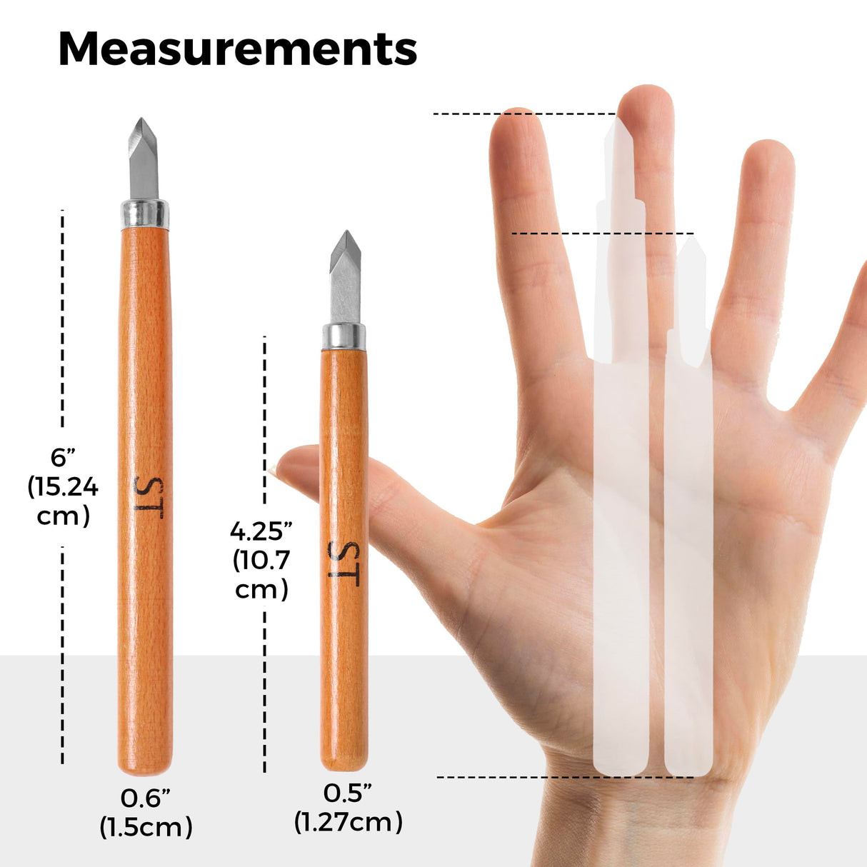 Schaaf Wood Carving Tools 12pc Wood Carving Kit, | Precision Japanese Pen Chisel Set, Beginner Learning Material, Sharpening Supplies | Multipurpose Wood Carving Knives, Linocut Tools (Small Handles) Schaaf Wood Carving Tools