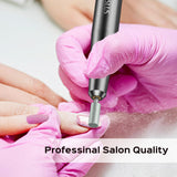 COSLUS Electric Nail Drill File Professional: for Acrylic Gel Dip Powder Nails Portable Nail Drill Machine Kit Manicure Pedicure Tools Polishing Set with Nail Drill Bits Sanding Bands COSLUS