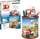 Ravensburger Super Mario Brothers Pencil Pot 3D Jigsaw Puzzles for Kids Age 6 Years Up - 54 Pieces - No Glue Required Ravensburger